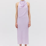 LILAC SILK CDC SUBLIMATE DRESS