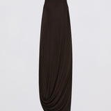 CHOCOLATE JERSEY RELEASE DRESS