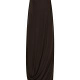 CHOCOLATE JERSEY RELEASE DRESS