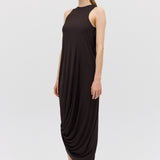 CHOCOLATE JERSEY RELEASE DRESS