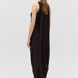 CHOCOLATE JERSEY RELEASE DRESS