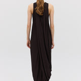 CHOCOLATE JERSEY RELEASE DRESS