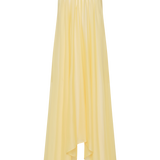 LEMON CHIFFON EFFUSE DRESS