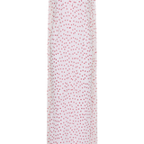 RED POLKA DOT CHIFFON CURRENT DRESS
