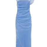 SKY ORGANZA EMULATE DRESS