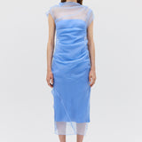 SKY ORGANZA EMULATE DRESS