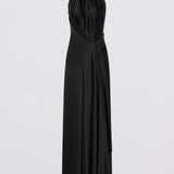 BLACK SILK ISABELLA GOWN