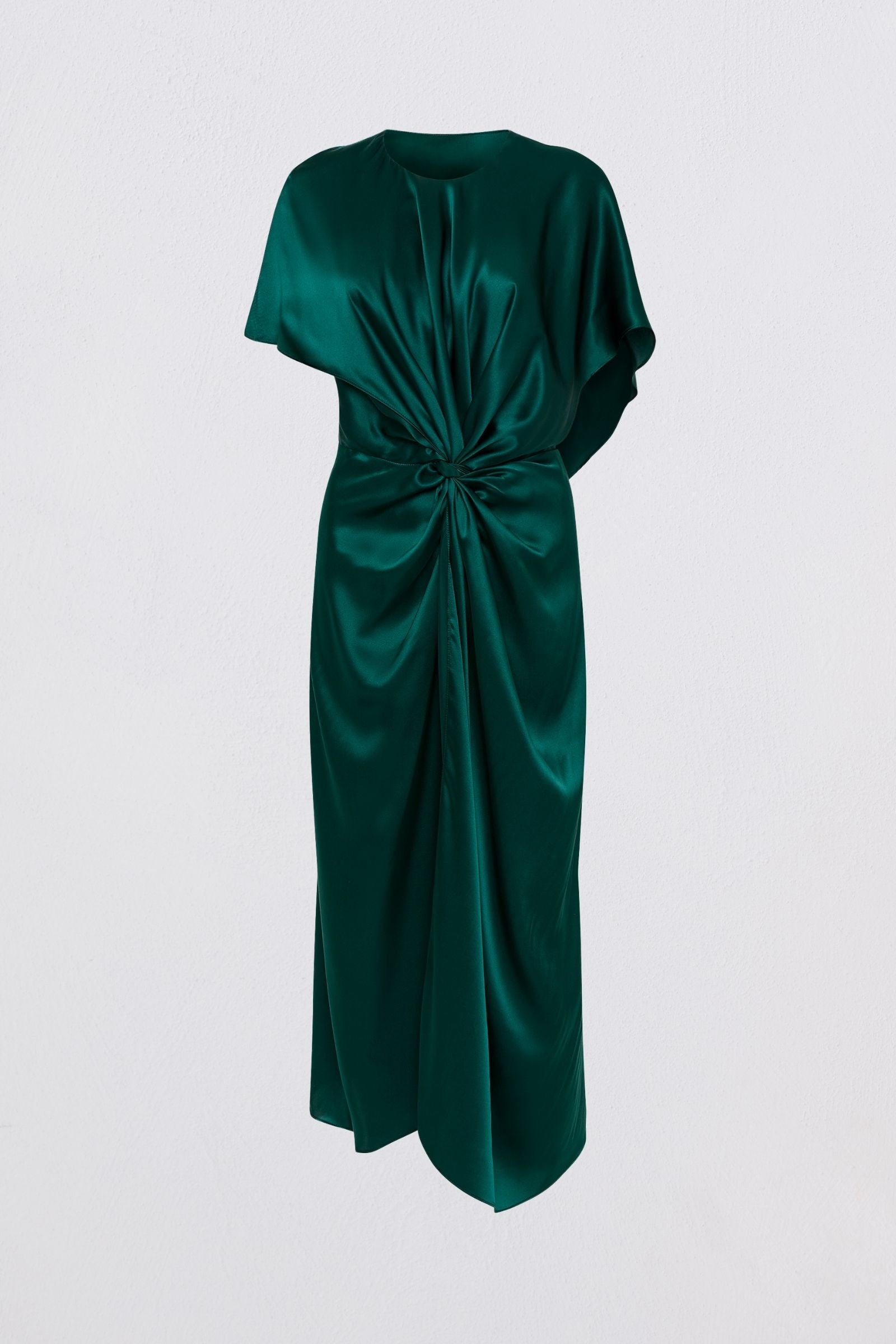 PETROL SILK ILLUSIONIST DRESS Bianca Spender PETROL SILK ILLUSIONIST DRESS Bianca Spender