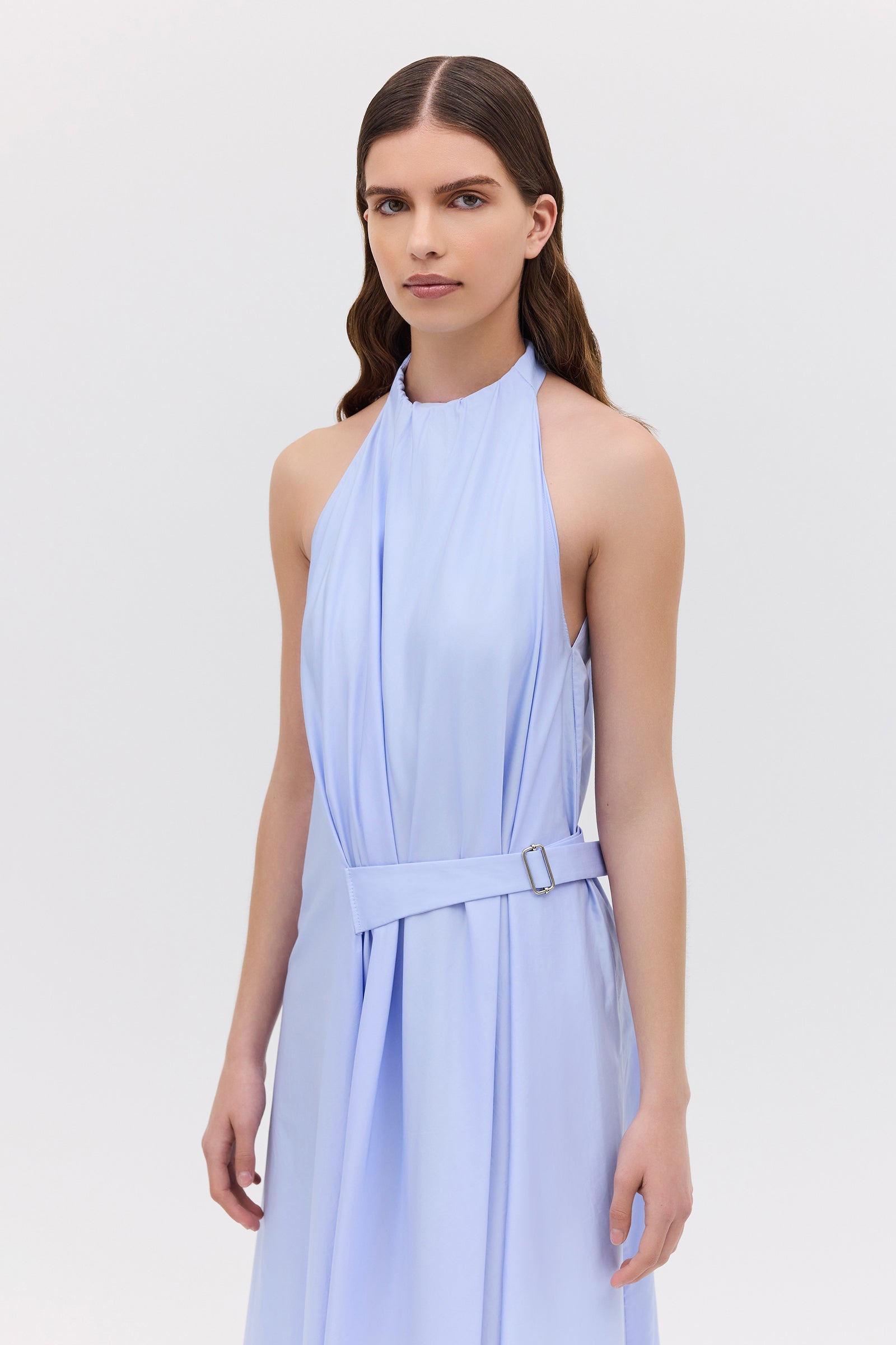 SKY COTTON ISABELLA DRESS