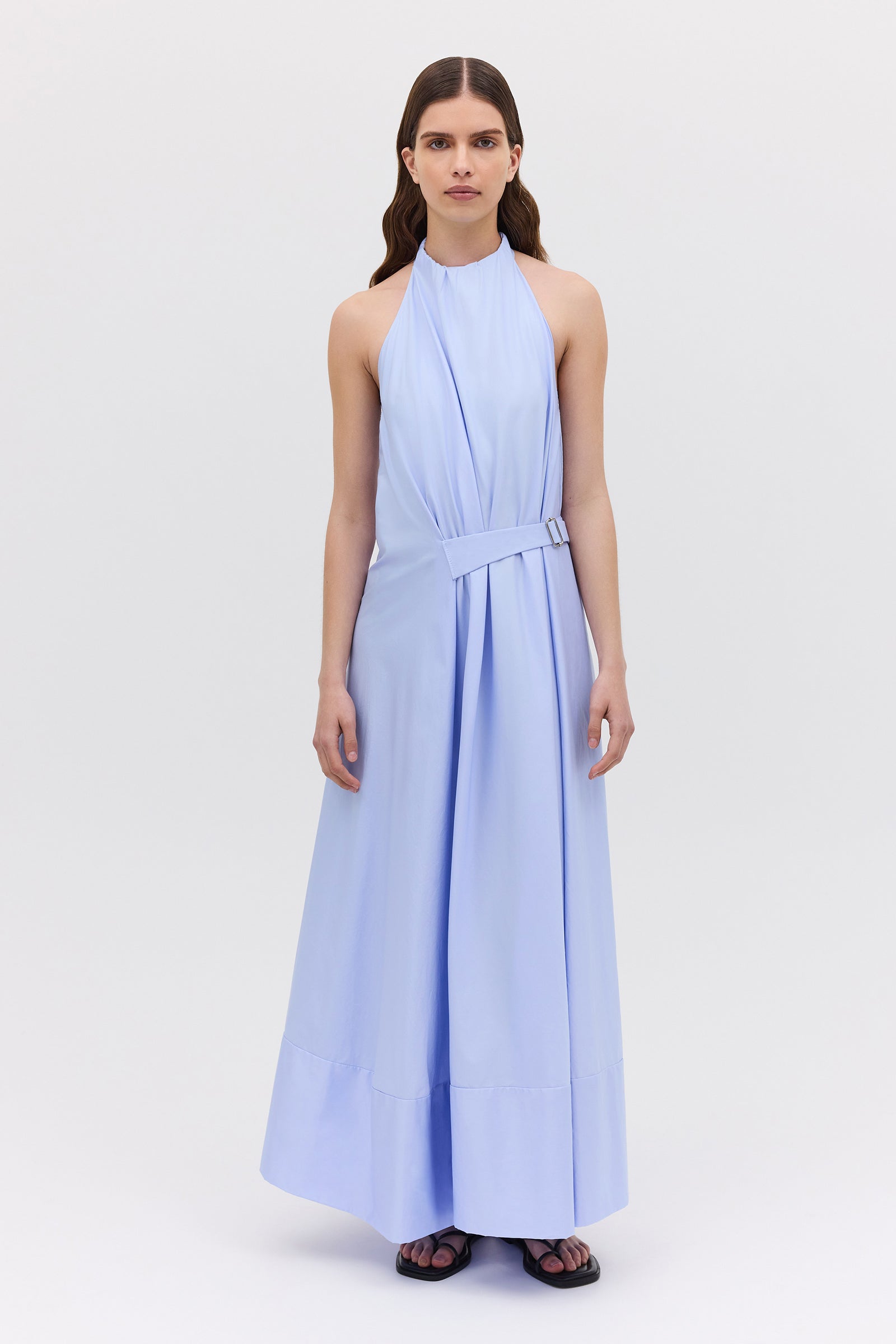 SKY COTTON ISABELLA DRESS