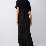 CHOCOLATE JERSEY RELEASE DRESS