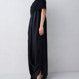 BLACK CASHMERE HAVEN KNIT CAPE