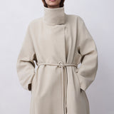 TAUPE SUITING VOID COAT