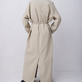 TAUPE SUITING VOID COAT