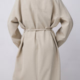TAUPE SUITING VOID COAT