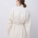 OAT DENIM VOID COAT