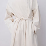 OAT DENIM VOID COAT