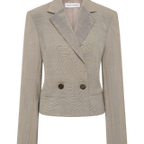 STONE CHECK SUITING MURMUR JACKET
