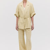 BUTTER CHECK SUITING ARBUS COAT