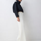 BLACK PARACHUTE SATIN AETHER BOMBER JACKET