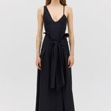 BLACK COTTON NOSTALGIA SKIRT