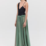 FERN CHIFFON EFFUSE SKIRT