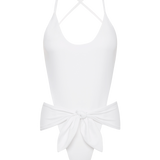 WHITE SPANDEX RISING ONE PIECE
