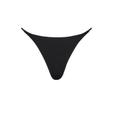 BLACK SPANDEX EXHALE SWIM BOTTOM