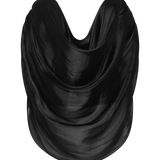 BLACK LIQUID ORGANZA TIDAL BUSTIER TOP