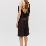 CHOCOLATE JERSEY LIQUID TOP