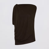 CHOCOLATE JERSEY ROMA TOP