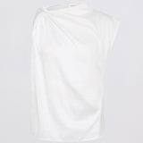 WHITE COTTON YANG TOP