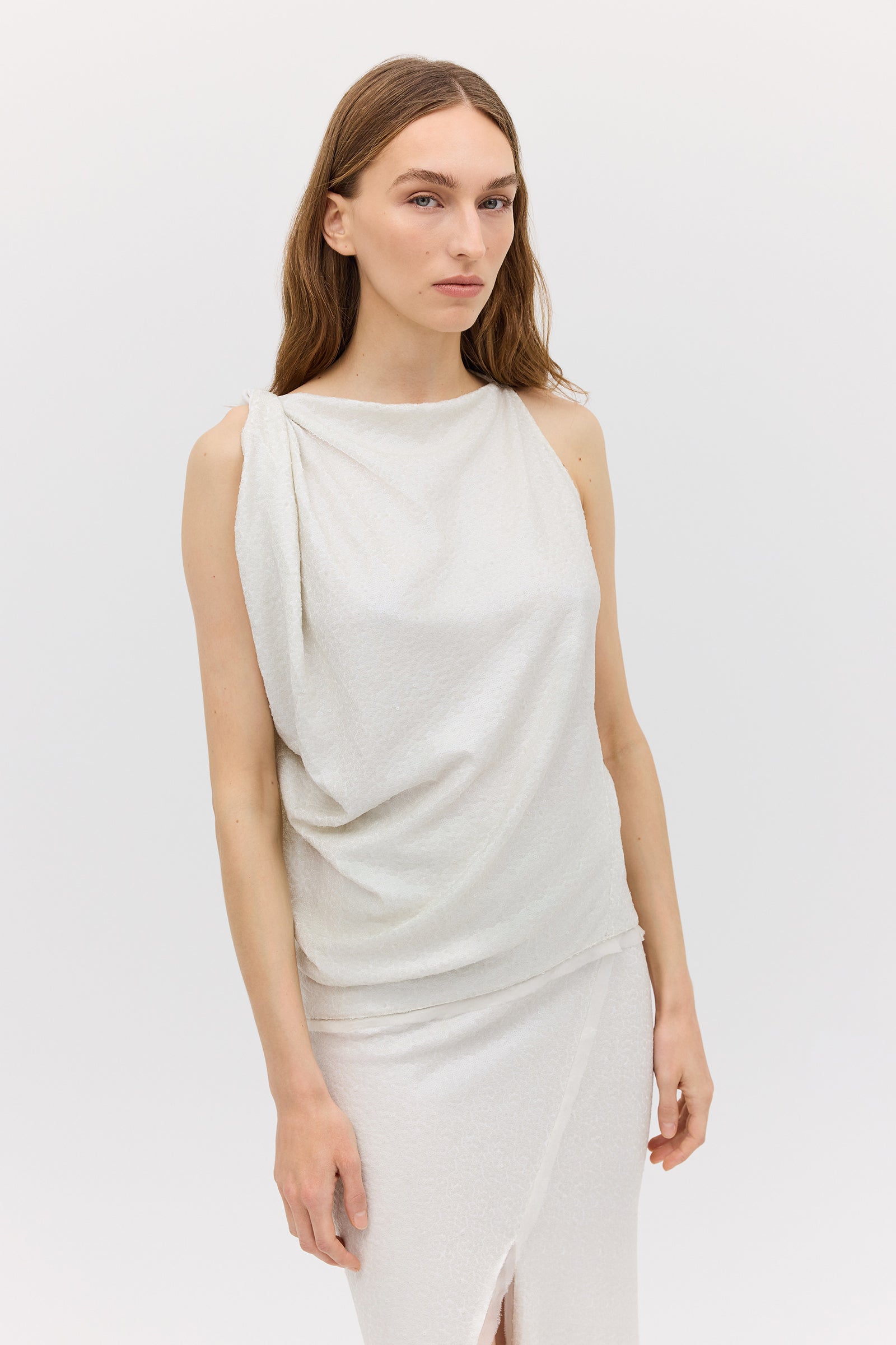 MILK SEQUIN ROMA TOP