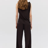 CHOCOLATE JERSEY ROMA TOP