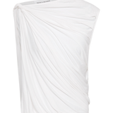 WHITE JERSEY TUMBLE TOP