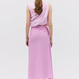 ROSE CRINKLE BANKSIA SKIRT
