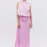 ROSE CRINKLE BANKSIA SKIRT