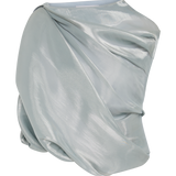 BLUE LIQUID ORGANZA TUMBLE TOP