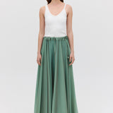 WHITE JERSEY PLUNGE TANK