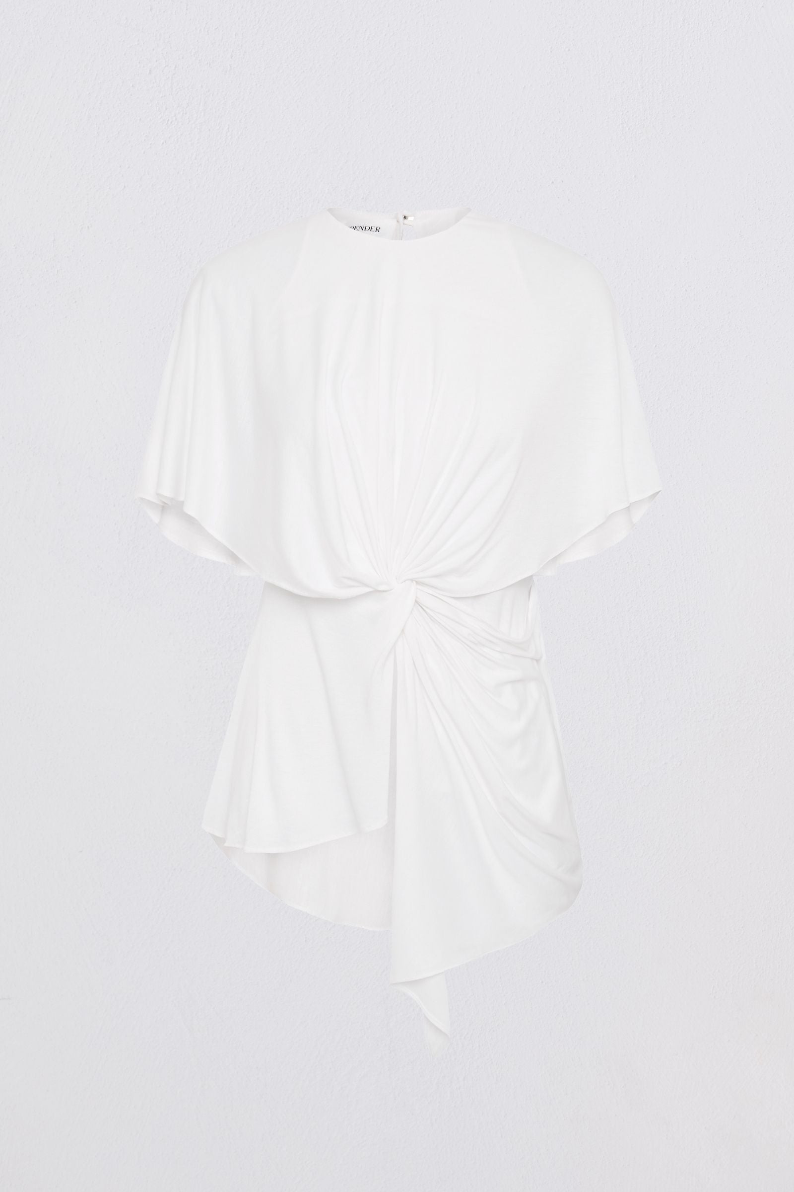 WHITE JERSEY HELENA TOP – Bianca Spender