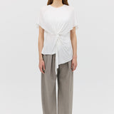 WHITE JERSEY HELENA TOP
