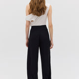 WHITE JERSEY VERSED TOP