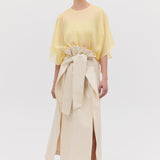 LEMON CHIFFON ENVELOP TOP
