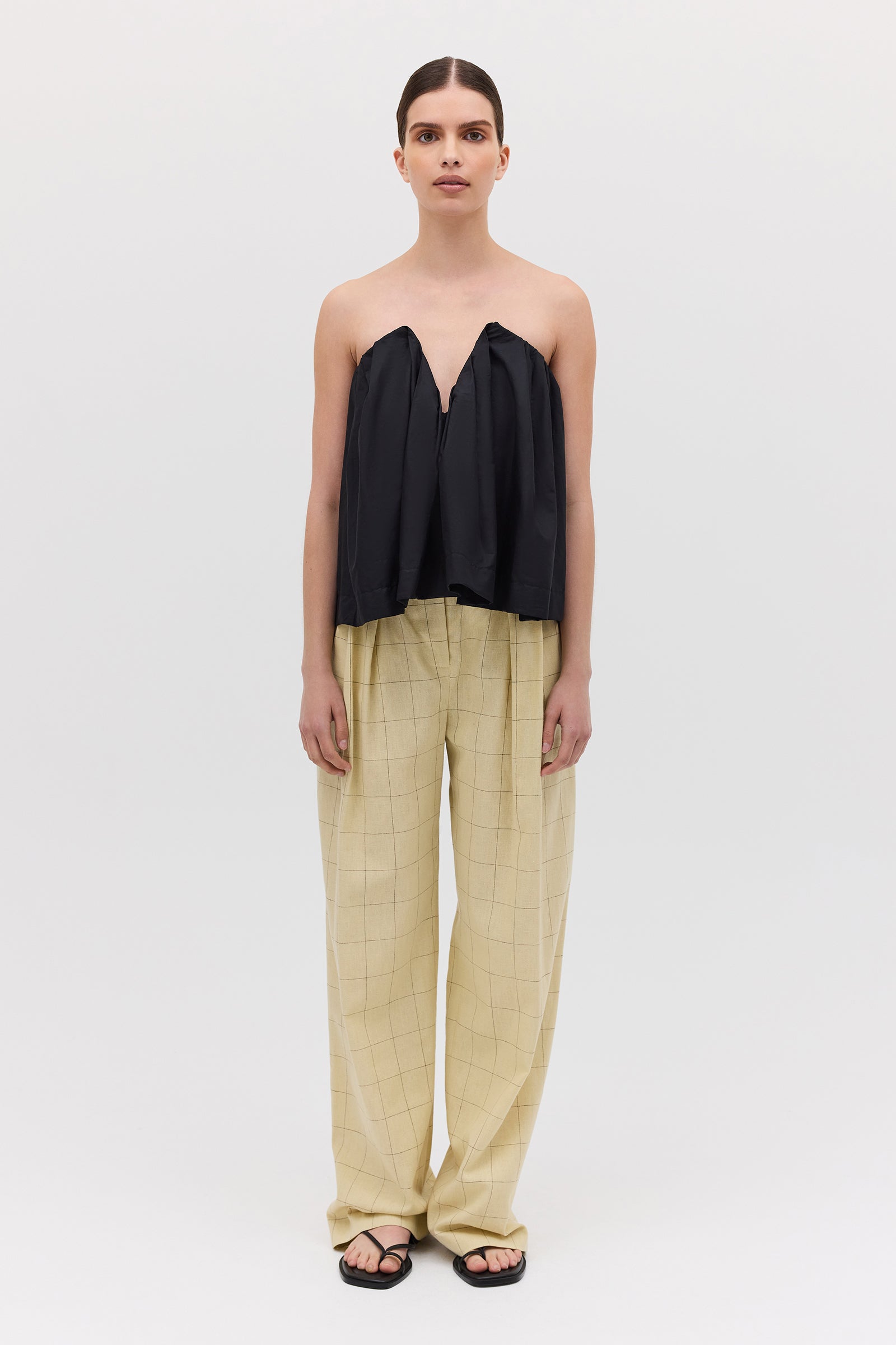 BUTTER CHECK SUITING AFFINITY PANT