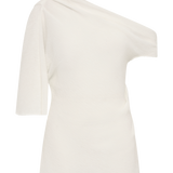 IVORY CRINKLE GALEA TOP