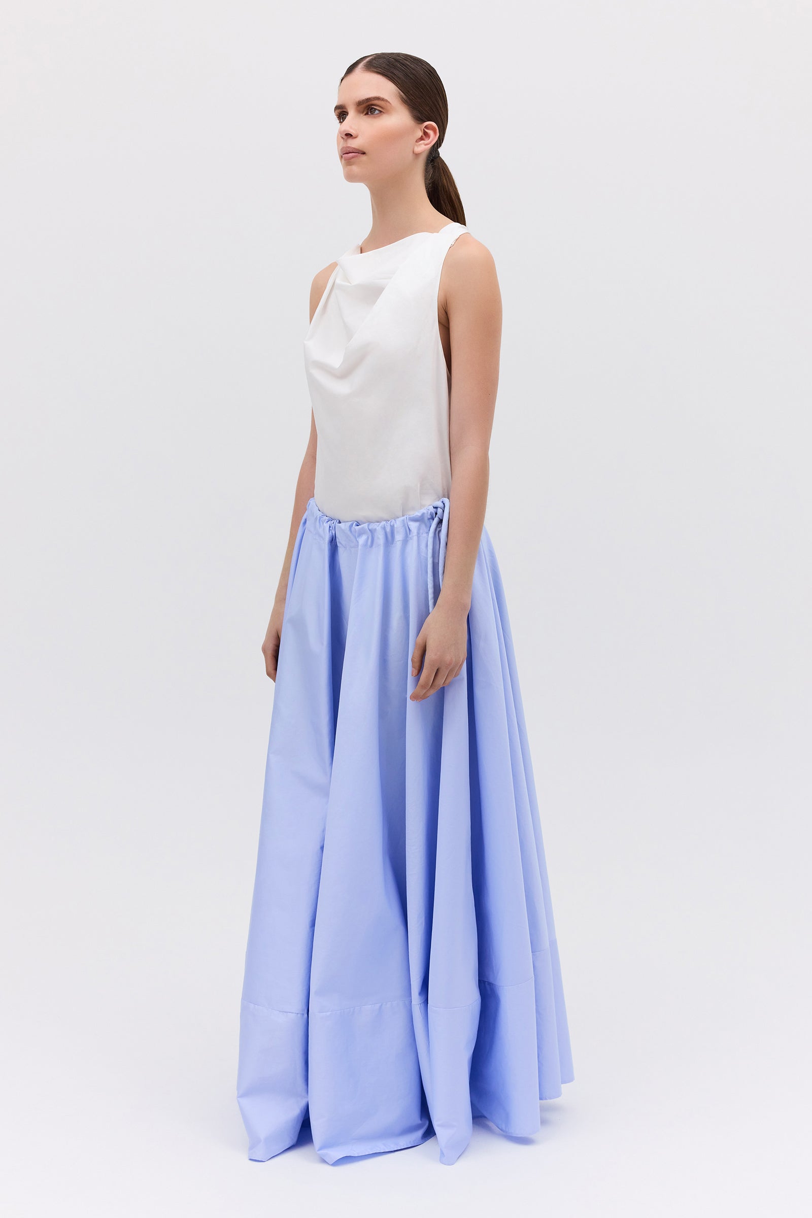 WHITE COTTON BONAVIA TOP