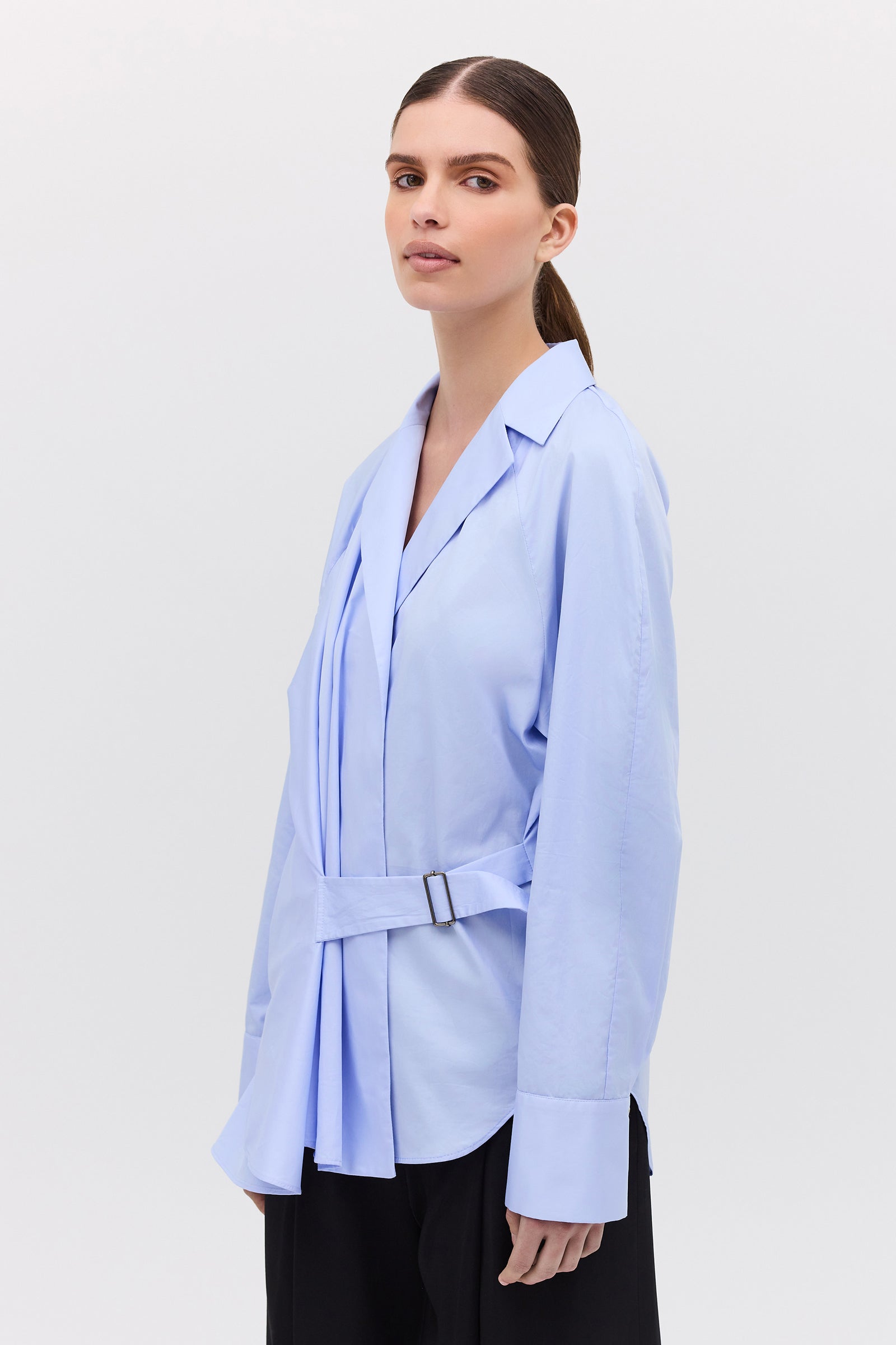 SKY COTTON ISABELLA SHIRT