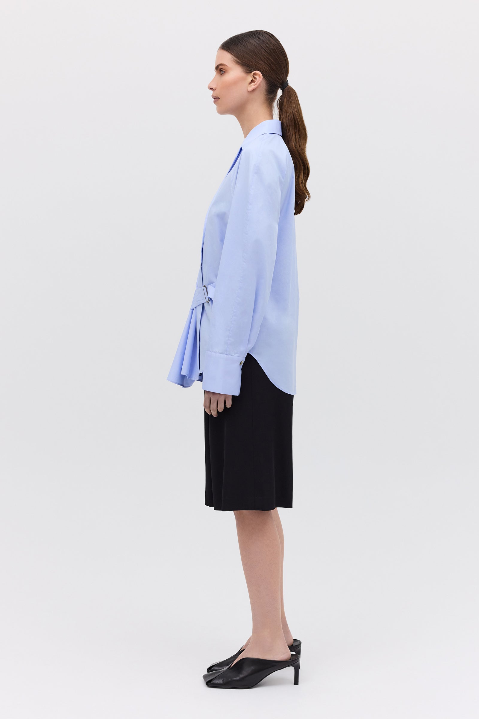 SKY COTTON ISABELLA SHIRT