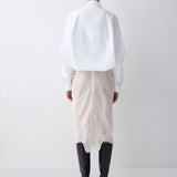 WHITE COTTON SHIRTING EVOLVE SHIRT