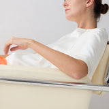 CREAM SATIN EVOLVE TOP